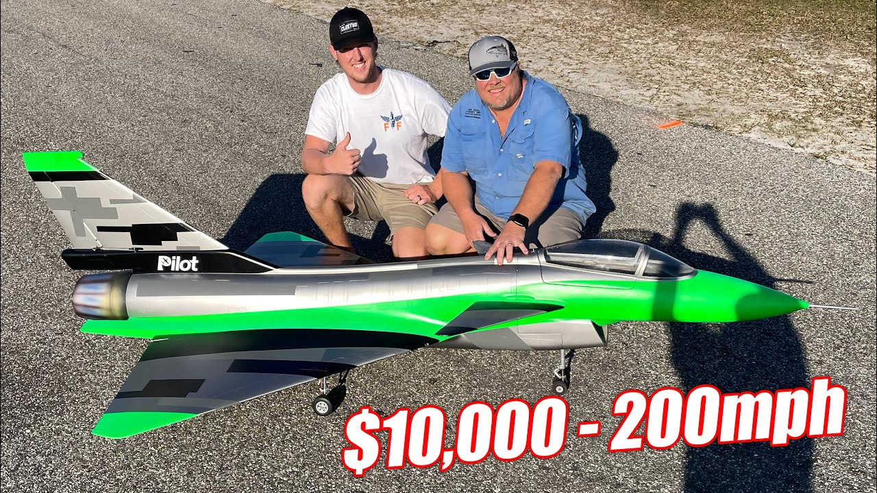 The Most INSANE R/C Airplane I've Ever Seen... He Let Me Fly It!!!
