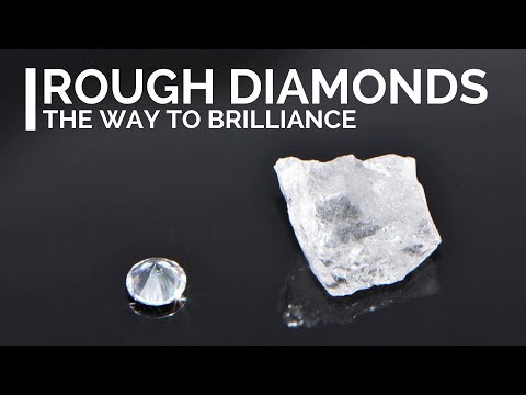 Rough diamonds (2024) How diamonds look like before they are cut and polished