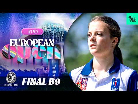 2026 European Open | FPO FINALB9 | Salonen, Jurčíková, Fors. Laine | Jomez Disc Golf