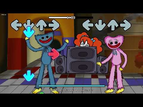 Kissy Missy Vs Huggy Wuggy (New Phases Fanmade) // FNF New Mod x Poppy Playtime Chapter 2