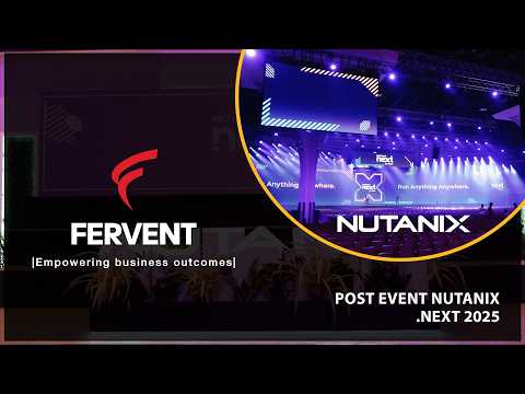 Nutanix .NEXT on Tour 2025 — Fervent event film