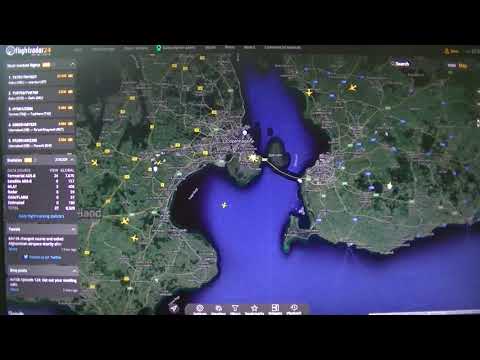MongoTV_6850 - FlightRadar 24 - Del 50 - Flytrafik Over Afghanistan - Kabul Indtages