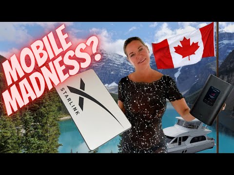 New Unlimited Internet Roaming Options for Boats from Starlink for RV or T-Mobile 5G Home Mobile!