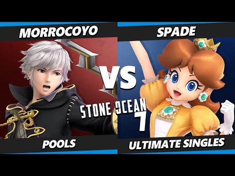 Stone Ocean 7 - MorrocoYo (Robin) Vs. Spade (Joker, Daisy) SSBU Ultimate Tournament