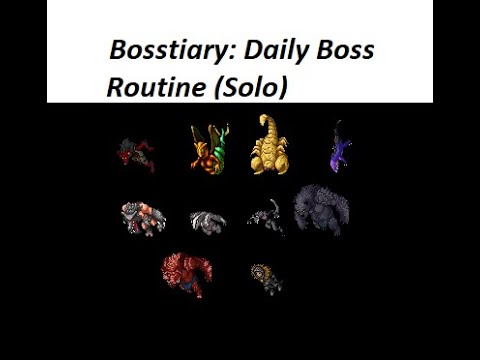 Tibia 2022 Bosstiary: My Daily Boss Routine (Solo)