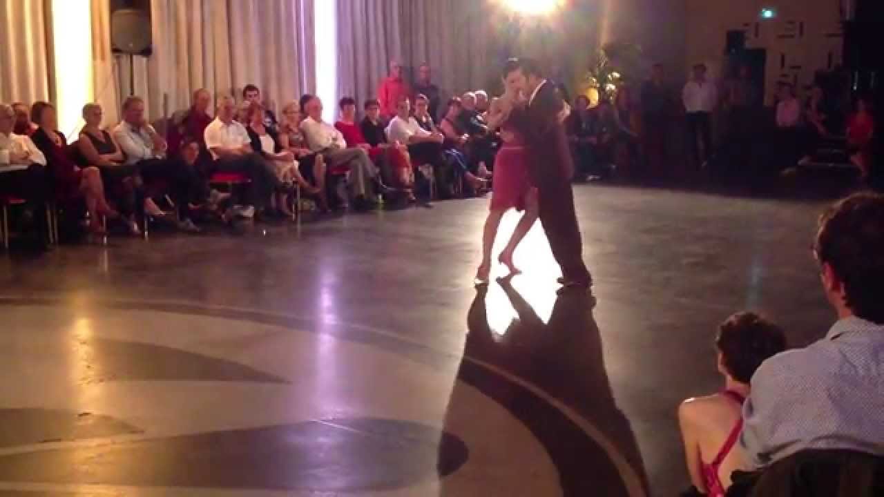3ème Festival Tango Argentin Côte Basque. 2015. Démonstration Julio Luque et Géraldine Guidicelli