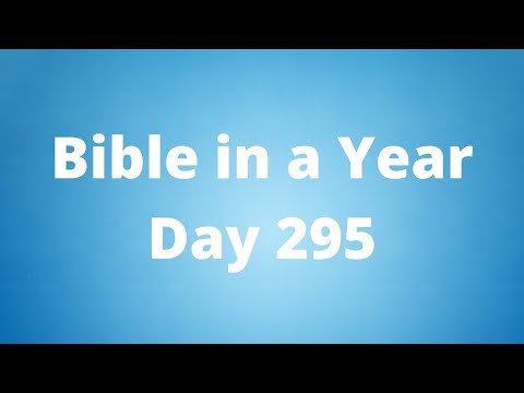 Bible in a Year (Augustine Institute) - Day 295