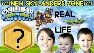 ¿¿New Swap Zone?? in Real Life - A Day with Spy Rise (Skylanders Swap Force)