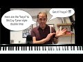 McCoy Tyner Style Double-Time Lines