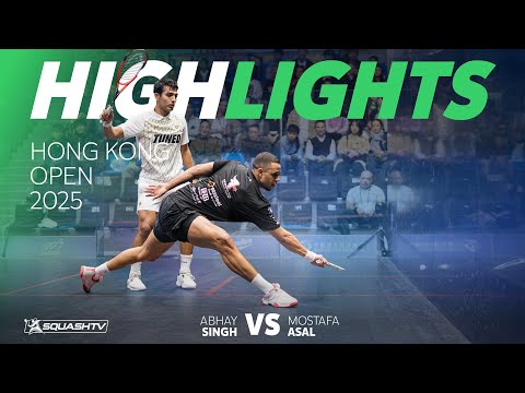 🇪🇬 Asal v Singh 🇮🇳 | Hong Kong Open 2025 | ROUND 1 HIGHLIGHTS