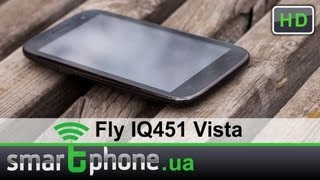 Fly IQ451 Vista (Black) - відео 1