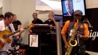 Change The World - Marcus Anderson @ Antigua Winds NAMM 2014 (Smooth Jazz Family)
