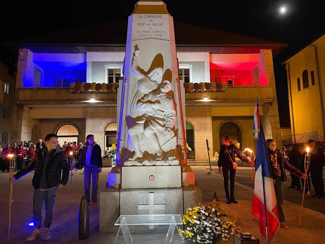 Vidéo Viuz-en-Sallaz — Commémoration 11 novembre 2024 id:f2B6JkJSOk0