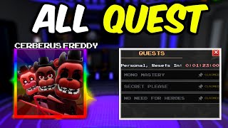 Download lagu HOW TO DO ALL CLAN QUEST In Five Nights TD 2… mp3