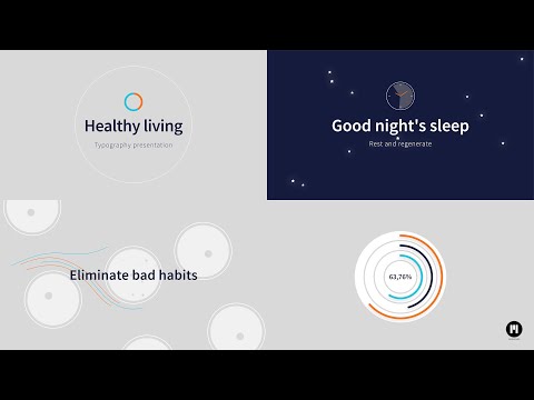 Healthy Living Modular Template for Apple Motion & FCPX