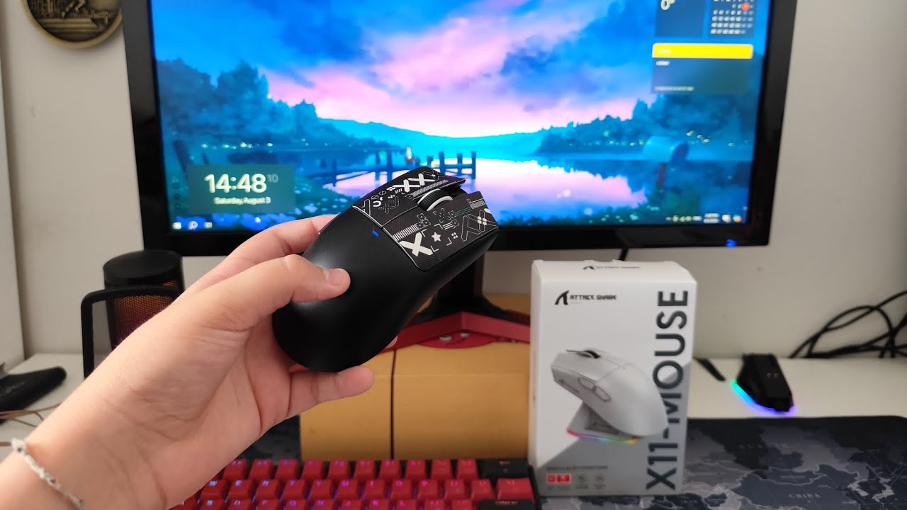 review/unboxing do mouse Attack Shark X11