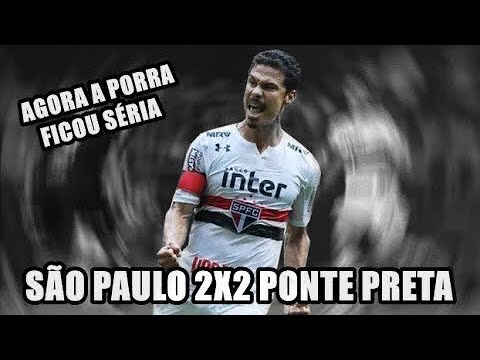 SÃO PAULO 2 x 2  PONTE PRETA NARRAÇÃO - BRASILEIRÃO 207