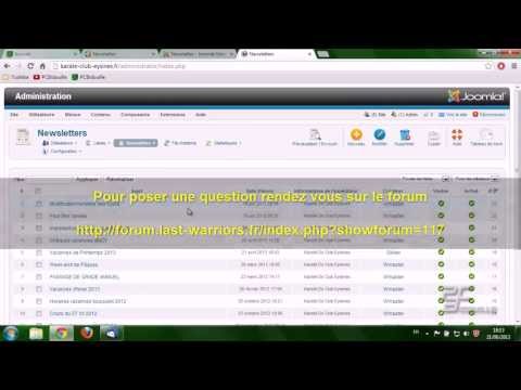 comment ouvrir joomla