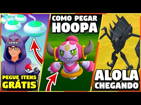 É LIMITADO!!! COMO PEGAR HOOPA no Pokémon Go - EVENTO HOOPA Temporada das Travessuras no detalhe