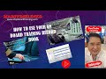 How To Use Your Onboard Training Record Book