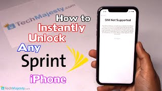 How to Unlock Sprint iPhone for Use On Other Carriers (ANY iPhone Model) - Use in USA & Worldwide!