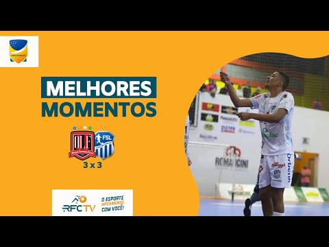 OPERÁRIO 3x3 SÃO LOURENÇO l MELHORES MOMENTOS l 1ª FASE COPA DO BRASIL DE FUTSAL (1º JOGO)