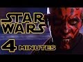 STAR WARS: The Phantom Menace in 4 Minutes