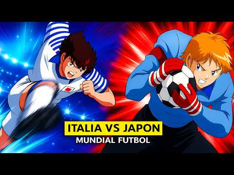 Italia vs Japón: ¡La Mano de Oro vs Tsubasa!