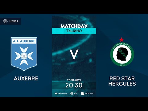 AFL21. France. League 2. Day 13. Auxerre - Red Star HERCULES