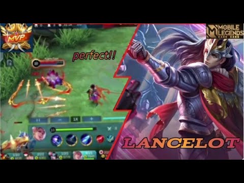 Deadly Phantom Execution Lancelot Perfect Play|Infinite Puncture Dance|Mlbb