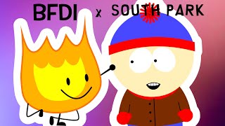 South Park Intro But With BFDI Characters