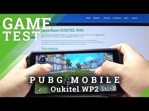 How PubG Works on Oukitel WP2 - Game / Settings Review