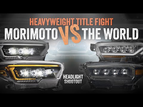 Ultimate 2016-2023 Toyota Tacoma Headlight Shootout | Which LED Headlight Upgrade Wins?