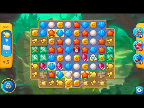 Fishdom 3601 уровень