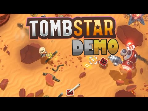 TombStar | Roguelike Top-down Space Western Shooter | Full Demo Gameplay