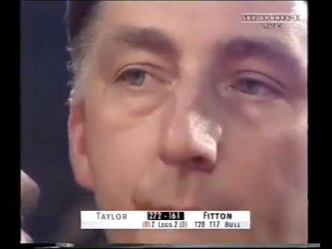 Phil Taylor vs Les Fitton PDC World Darts Championship 2001