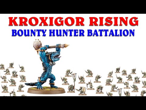Kroxigor in the Bounty Hunters Battalion