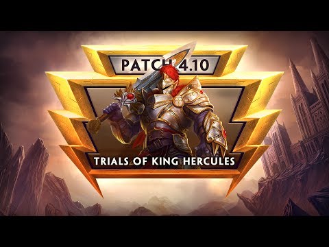 SMITE Patch Notes VOD - Trials of King Hercules (Patch 4.10)