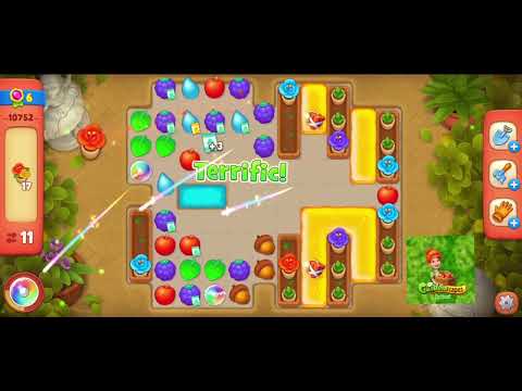 Hard Level 10752 ▪︎ no hacks, real play ☆ Gardenscapes by Anne