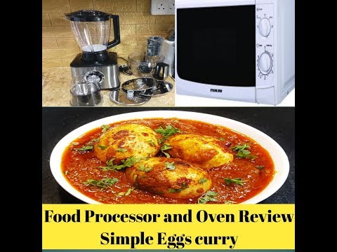 Hommer Food Processor review & Eggs Masala Curry #foodprocessor #hommer #