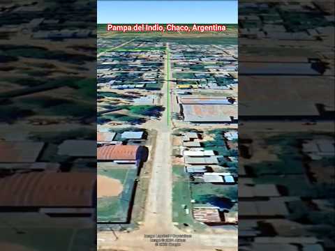 Pampa del Indio, Chaco, Argentina #viajes #virtual #drone #turismo #googlemaps