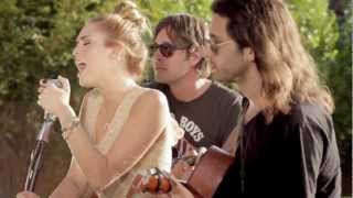 Miley Cyrus - The Backyard Sessions - Look What They&#39;ve Done To My Song &quot;Subscribe -me&quot;