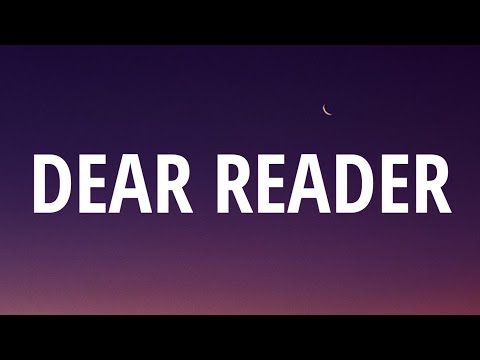 Taylor swift - Dear Reader (Lyrics)