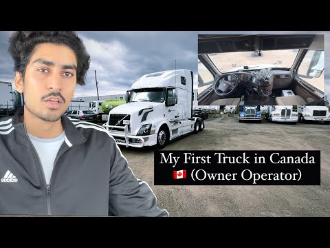 My First Truck in Canada🇨🇦|Owner Operator ExperienceI Money I make as a owner in recession 💰🚚