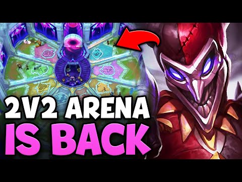PINK WARD PLAYS THE BRAND NEW ARENA MODE! (NEW MAP AND NEW ITEMS)