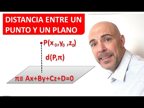 CÓMO CALCULAR LA DISTANCIA ENTRE UN PUNTO Y UN PLANO