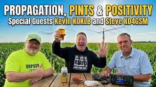 Propagation, Pints & Positivity: Kevin K0KLB & Steve KO4GSM just launched a new CQ QRP SSB Contest!