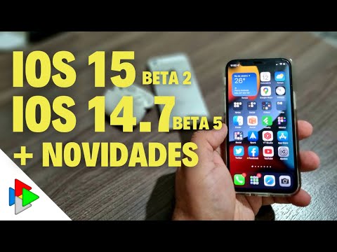 iOS 15 BETA 2 - iOS 14.7 BETA 5  E MAIS NOVIDADES