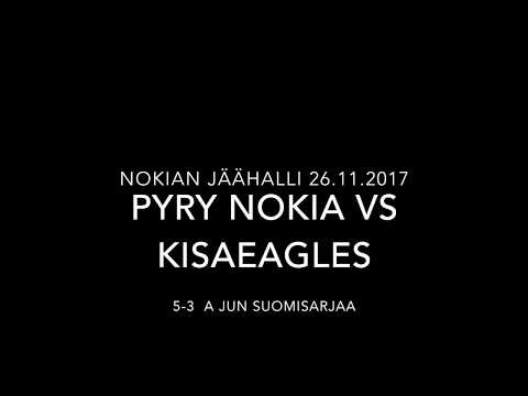 Pyry nokia vs Kisa eagles 26.11 2017