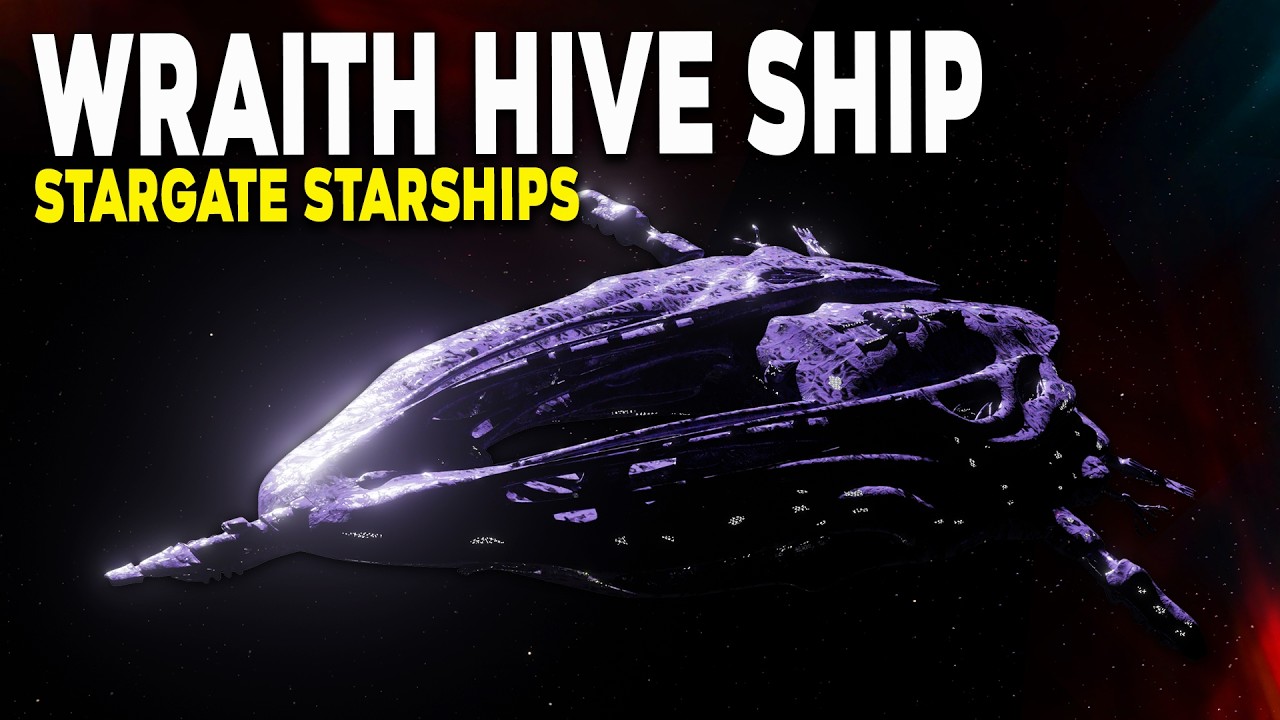 Stargate's Wraith HIVE Ship - Starships Explained